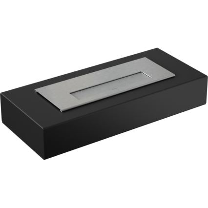 Kratki - BIO eldstad 8,5x49 cm 2,5kW svart