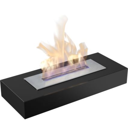 Kratki - BIO eldstad 10x67 cm 3kW svart