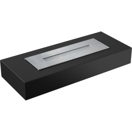 Kratki - BIO eldstad 10x67 cm 3kW svart