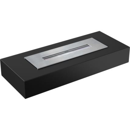 Kratki - BIO eldstad 10x67 cm 3kW svart