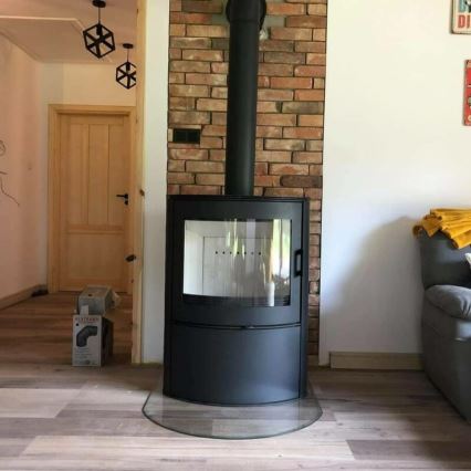 Kratki - Öppen spis i stål 10kW 150mm