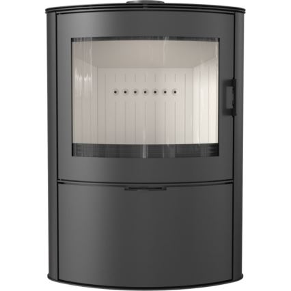 Kratki - Öppen spis i stål 10kW 150mm