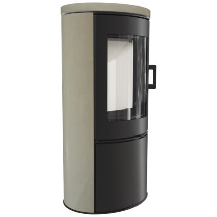 Kratki - Öppen spis i stål 8kW 150mm