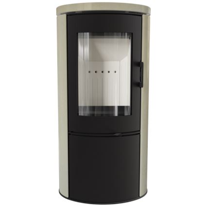 Kratki - Öppen spis i stål 8kW 150mm
