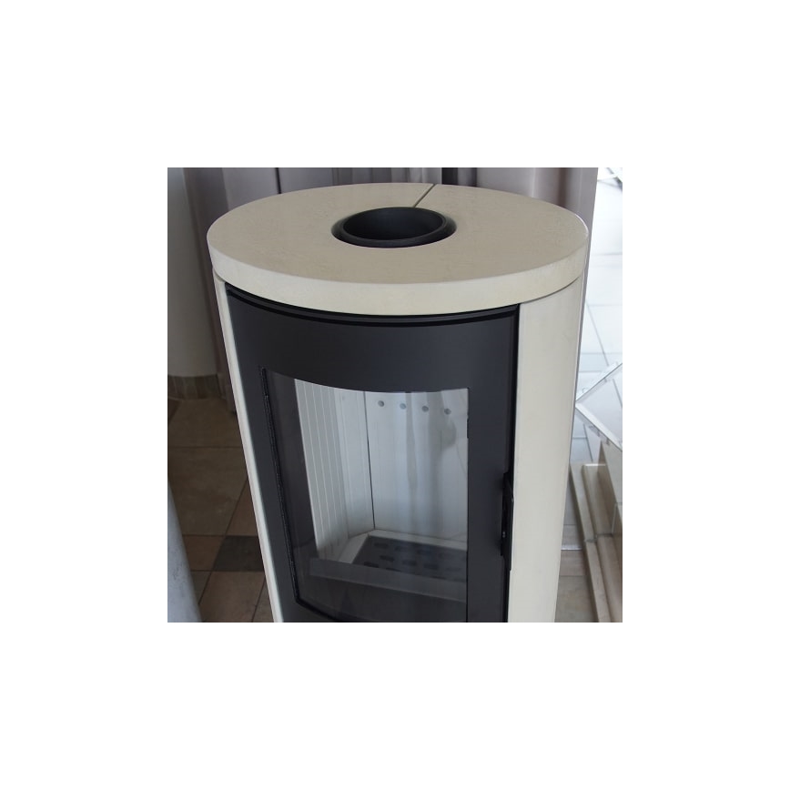 Kratki - Öppen spis i stål 8kW 150mm