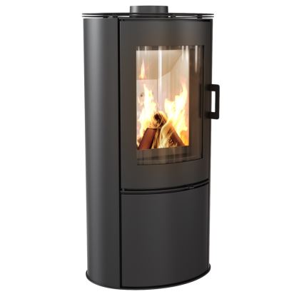 Kratki - Steel fireplace 8kW 150mm