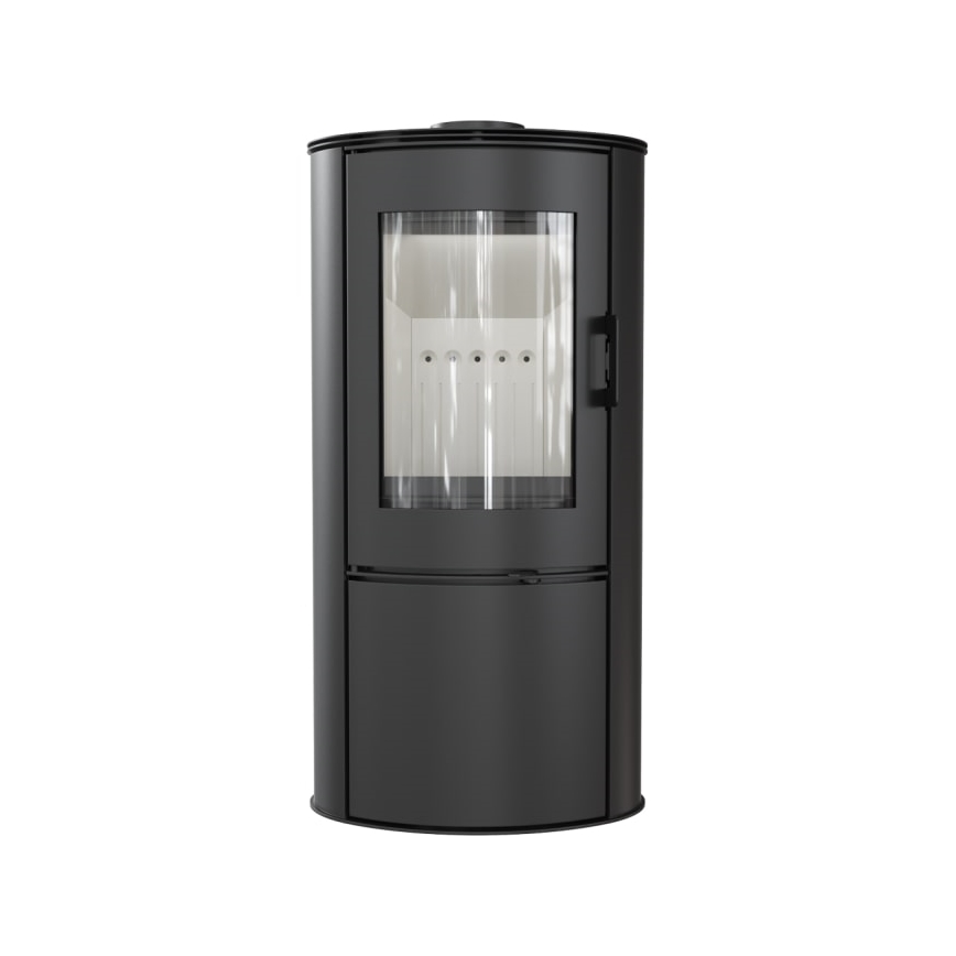 Kratki - Steel fireplace 8kW 150mm