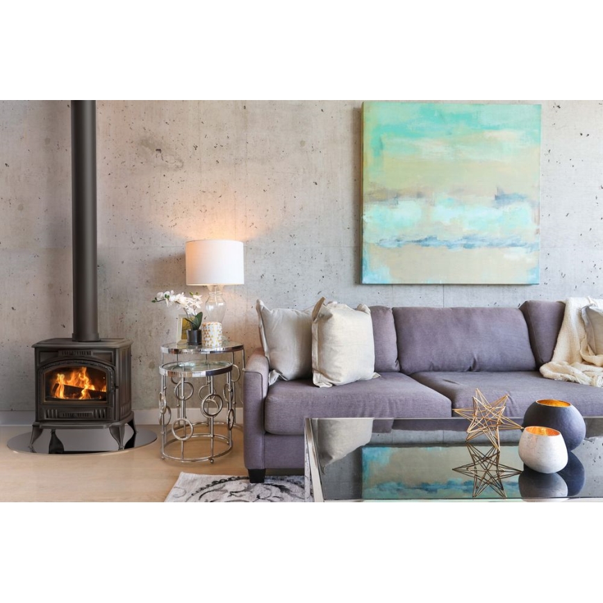 Kratki - Cast-iron fireplace 8kW 130mm