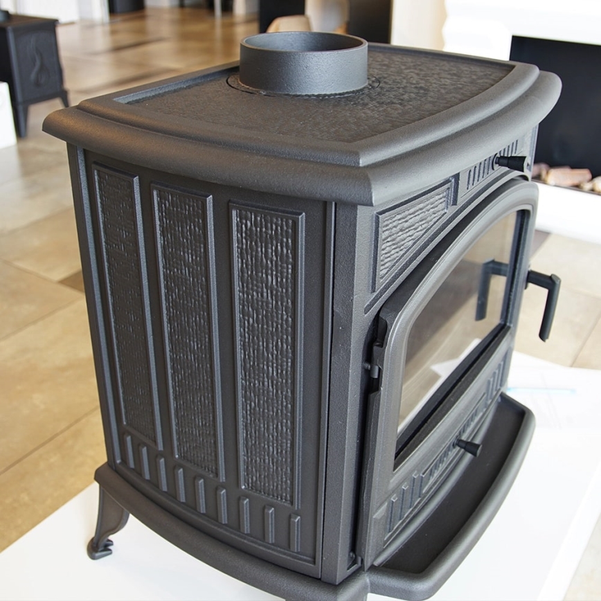 Kratki - Cast-iron fireplace 8kW 130mm