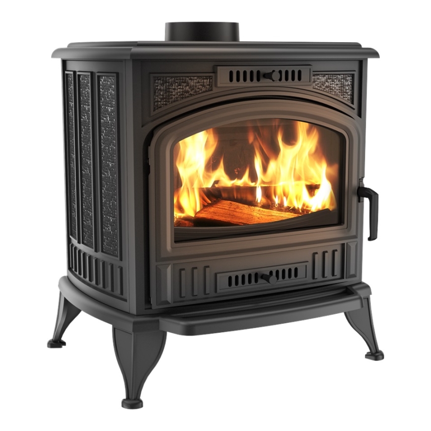 Kratki - Cast-iron fireplace 8kW 130mm