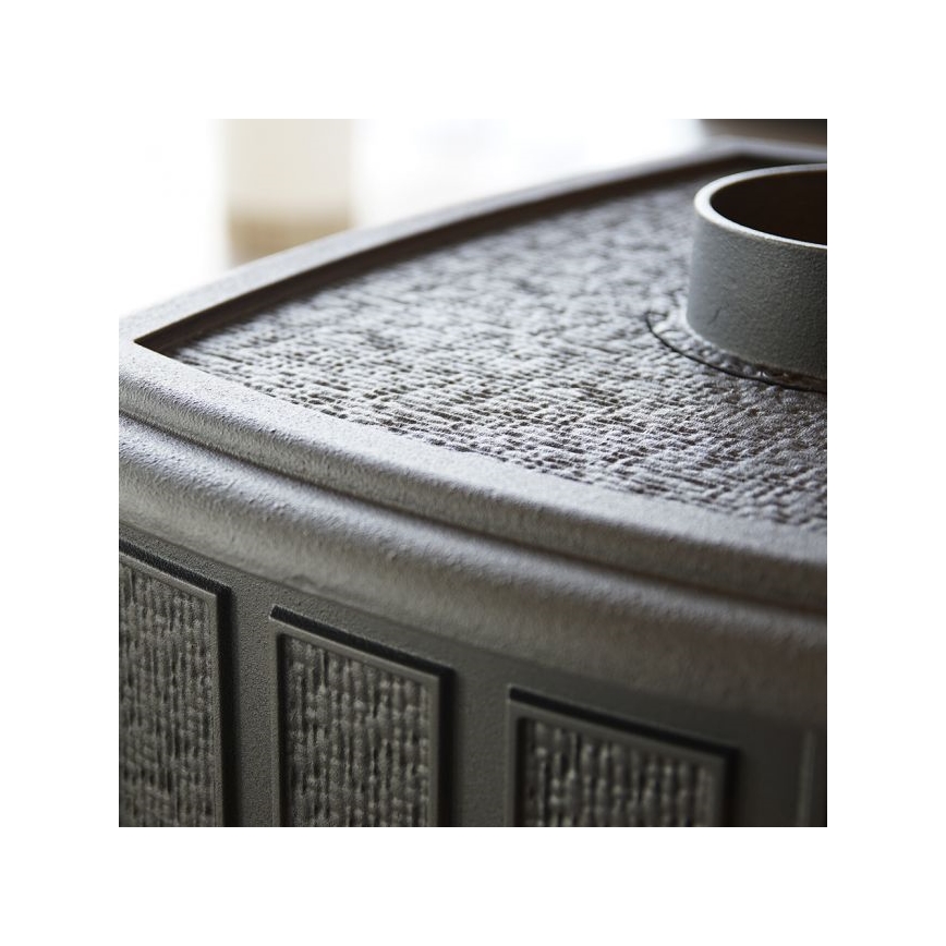 Kratki - Cast-iron fireplace 8kW 130mm