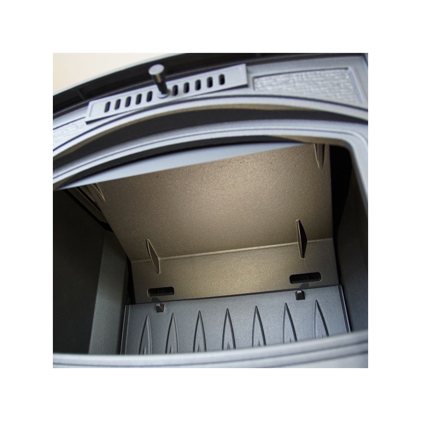 Kratki - Cast-iron fireplace 8kW 130mm