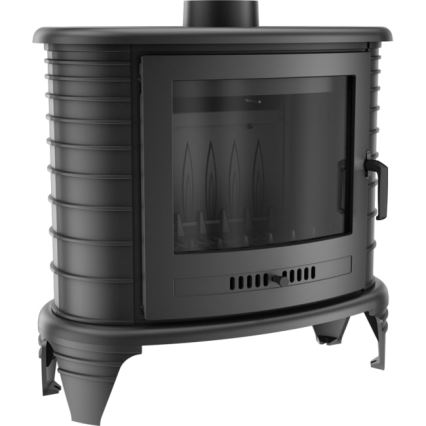 Kratki - Cast-iron fireplace 9kW 130 mm