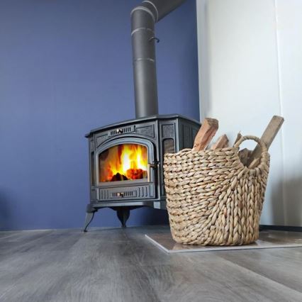 Kratki - Öppen spis i gjutjärn 10kW 150mm