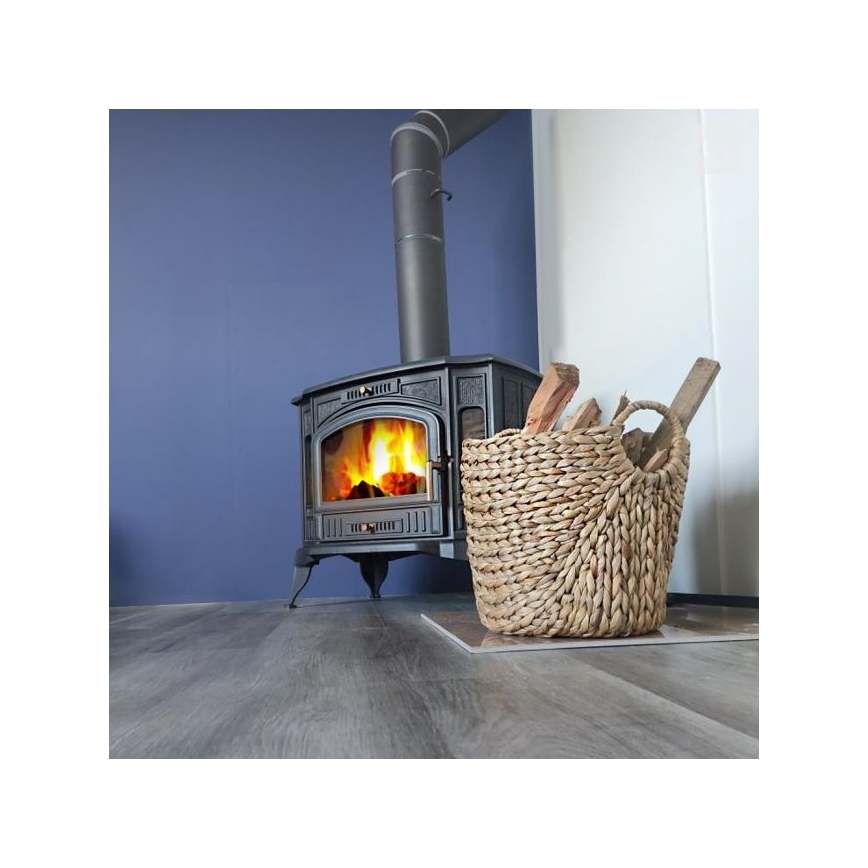 Kratki - Öppen spis i gjutjärn 10kW 150mm