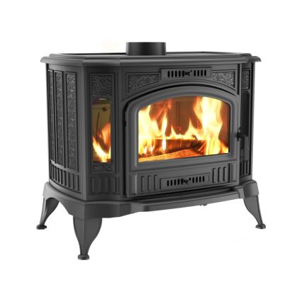 Kratki - Öppen spis i gjutjärn 10kW 150mm