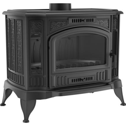 Kratki - Öppen spis i gjutjärn 10kW 150mm