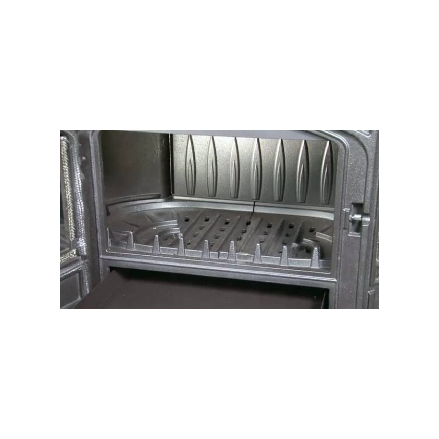 Kratki - Öppen spis i gjutjärn 10kW 150mm