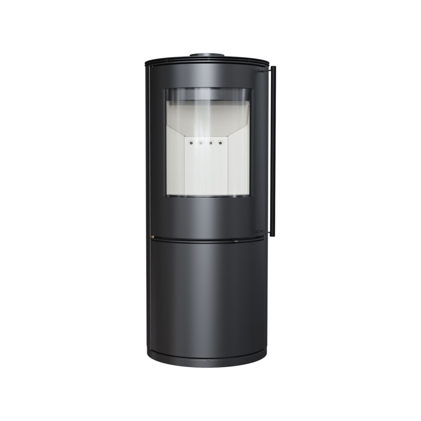 Kratki - Öppen spis i stål 9kW 150mm