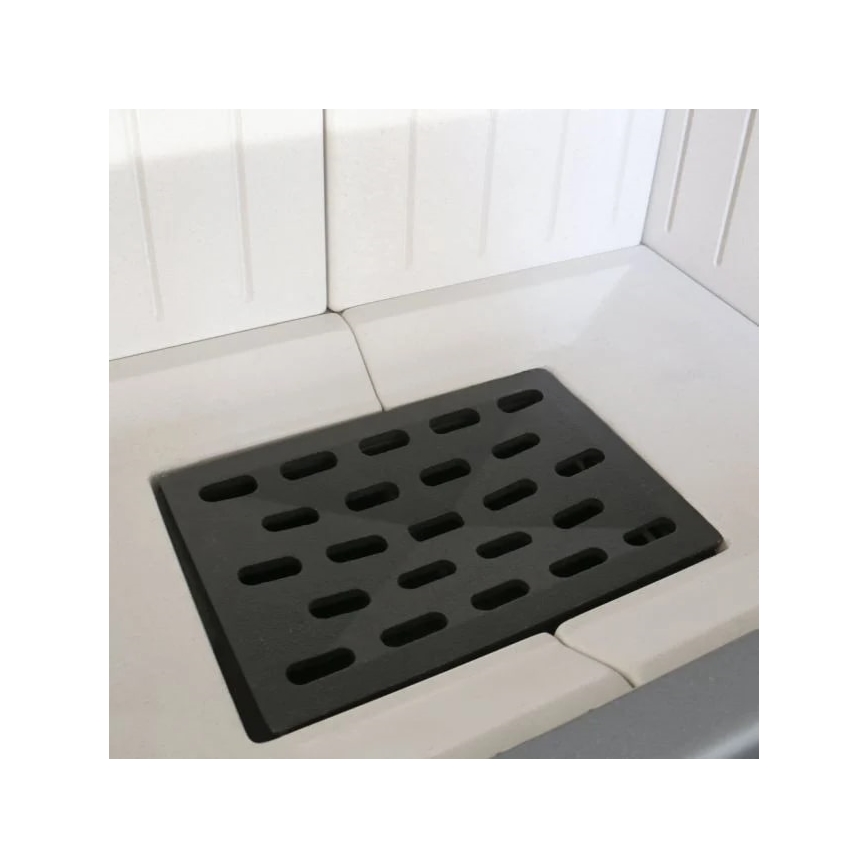 Kratki - Öppen spis i stål 9kW 150mm