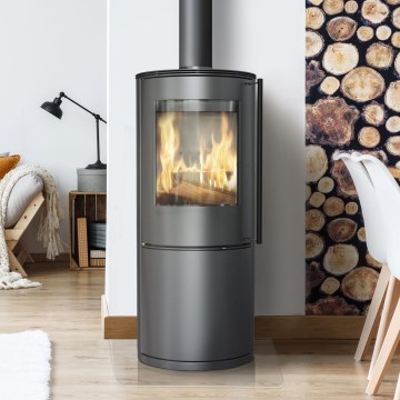 Kratki - Öppen spis i stål 9kW 150mm
