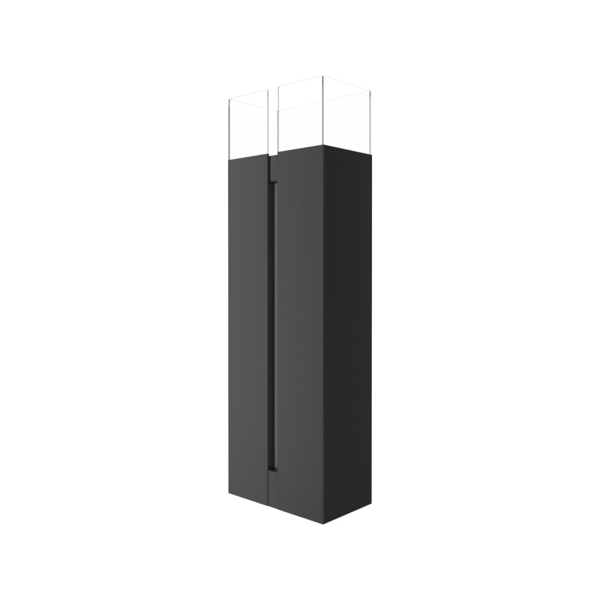 Kratki - BIO eldstad 113,6x35,9 cm 2kW svart