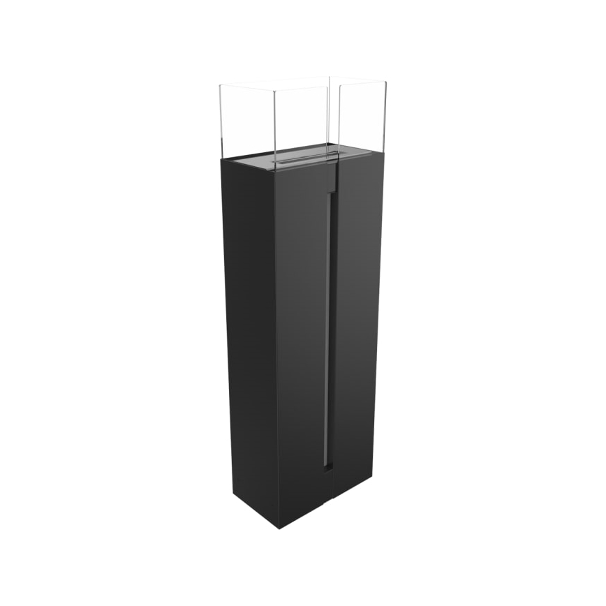 Kratki - BIO eldstad 113,6x35,9 cm 2kW svart