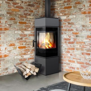 Kratki - Steel fireplace 8kW 150mm