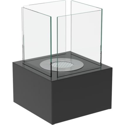 Kratki - BIO eldstad 35,3x25 cm 1kW svart