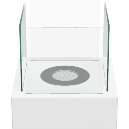 Kratki - BIO eldstad 30,3x30 cm 1kW vit