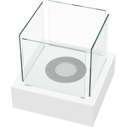 Kratki - BIO eldstad 30,3x30 cm 1kW vit