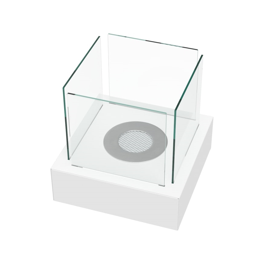 Kratki - BIO eldstad 30,3x30 cm 1kW vit