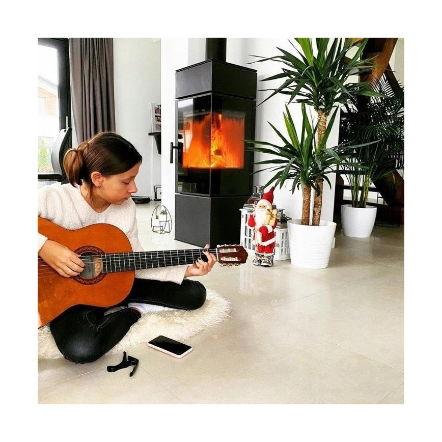 Kratki - Steel fireplace 8kW 150mm