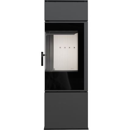 Kratki - Steel fireplace 8kW 150mm