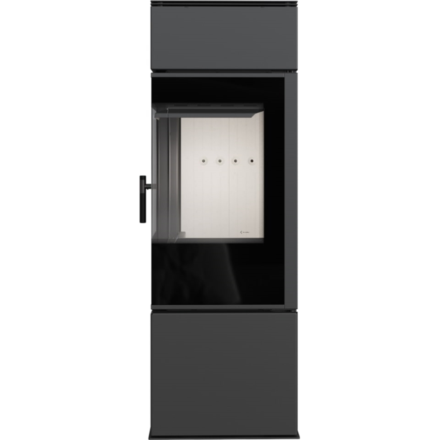 Kratki - Steel fireplace 8kW 150mm