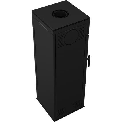 Kratki - Steel fireplace 8kW 150mm
