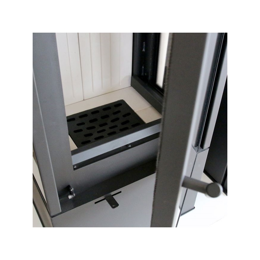 Kratki - Steel fireplace 8kW 150mm