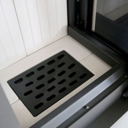 Kratki - Steel fireplace 8kW 150mm
