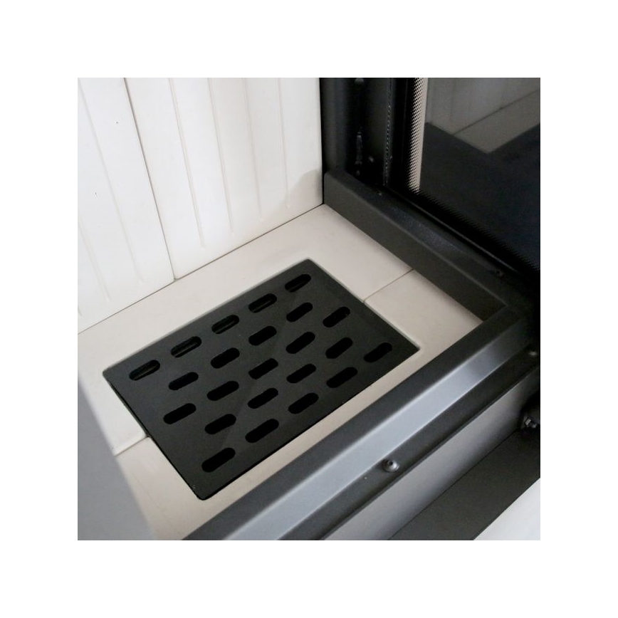 Kratki - Steel fireplace 8kW 150mm