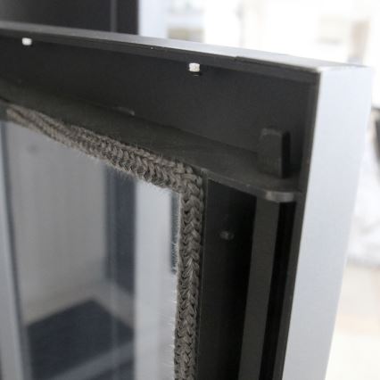 Kratki - Steel fireplace 8kW 150mm