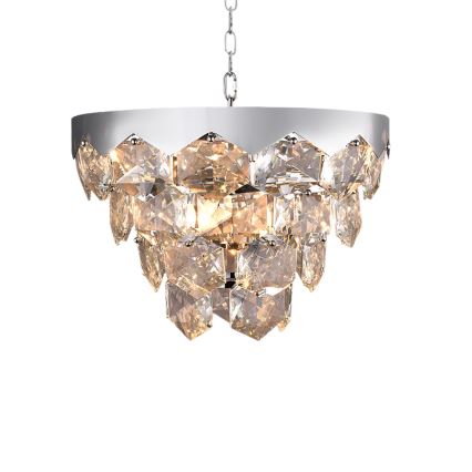 Kristallkrona med kedja GRACE 6xE14/40W/230V