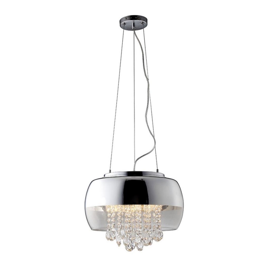 Kristallkrona med snöre LUNA 1×E14/40W/230V