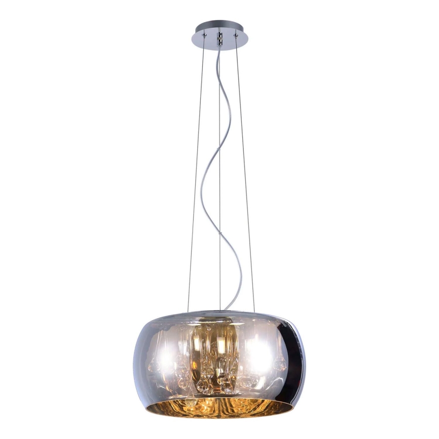 Kristallkrona med snöre ROMEO 6xG9/8W/230V