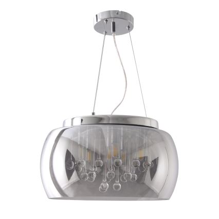Kristallkrona med snöre ROMEO 6xG9/8W/230V