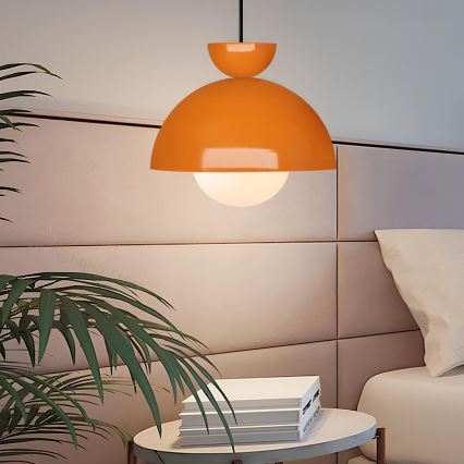 Kronlampa SALVA 1xE27/15W/230V orange