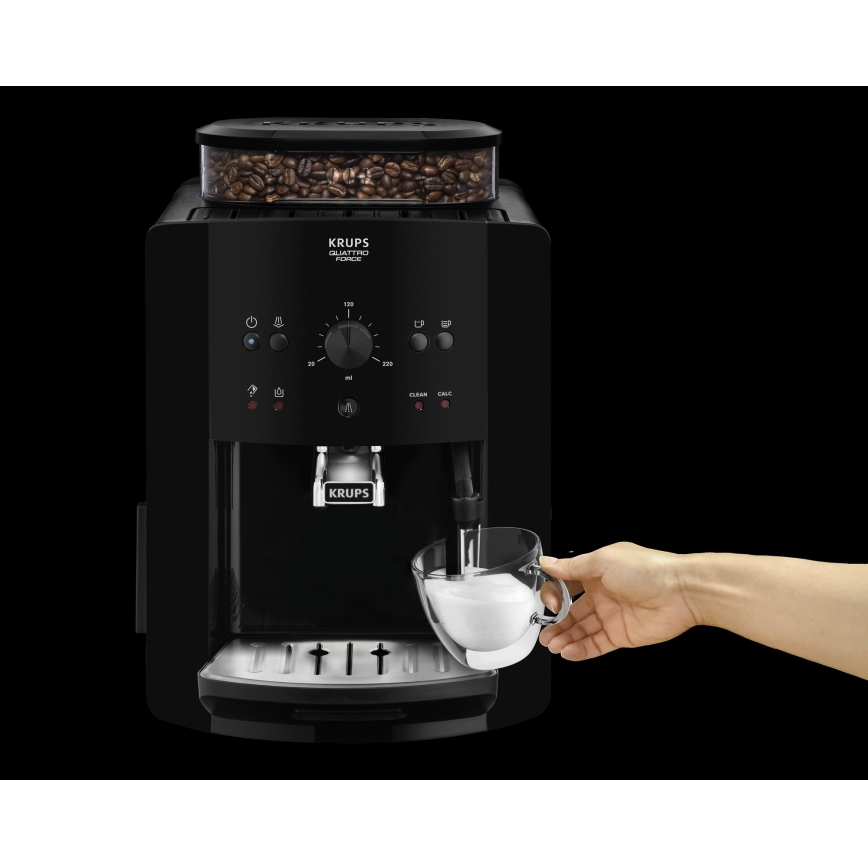Krups - Automatisk kaffemaskin ARABICA 1450W/230V svart