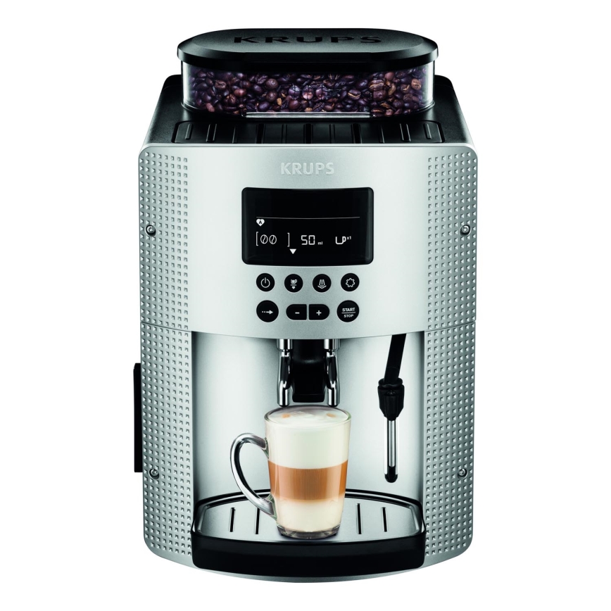 Krups - Automatisk kaffemaskin ESSENTIAL 1450W/230V silver