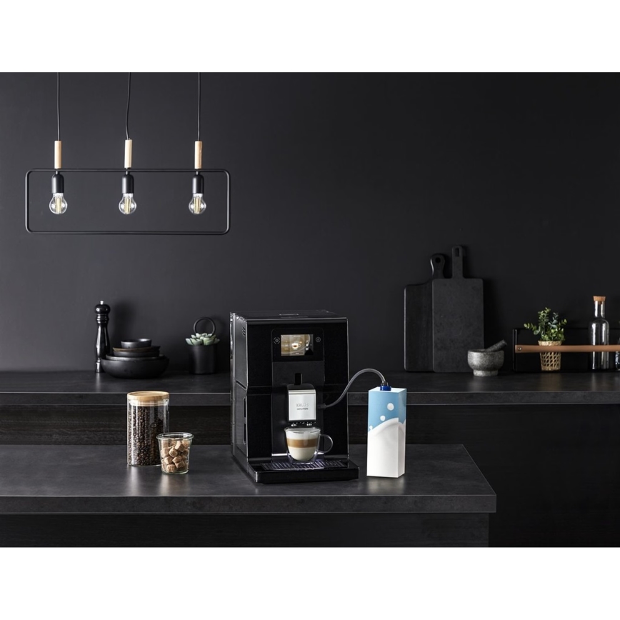 Krups - Automatisk kaffemaskin med mjölkbehållare INTUITION PREFERENCE 1450W/230V svart