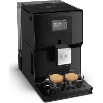 Krups - Automatisk kaffemaskin med mjölkbehållare INTUITION PREFERENCE 1450W/230V svart
