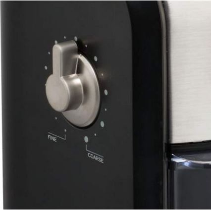 Krups - Elektrisk kaffebönkvarn 110W/230V rostfri/svart